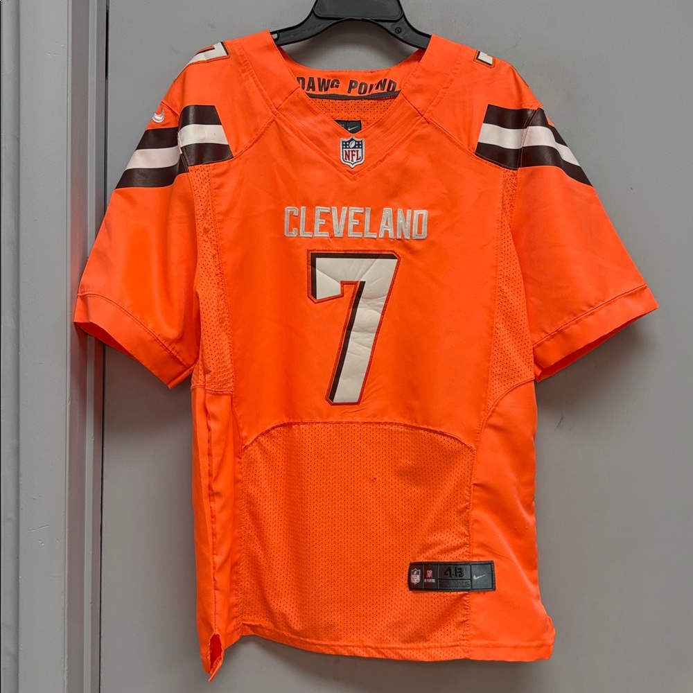 Cleveland Browns DeShone Kizer #7 Nike NFL Jersey Orange | Men’s 48 (XL)